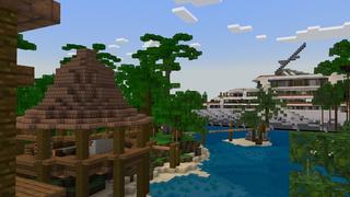 Screenshot of the Minecraft Bedrock Marketplace product Super Yacht Life created by Nitric Concepts.