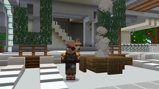 Screenshot of the Minecraft Bedrock Marketplace product Surfer Beach Houses created by Nitric Concepts.