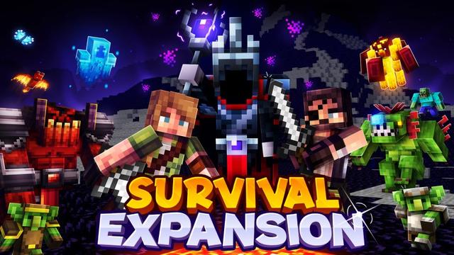 Thumbnail of the Minecraft Bedrock Marketplace product Survival Expansion created by Nitric Concepts.