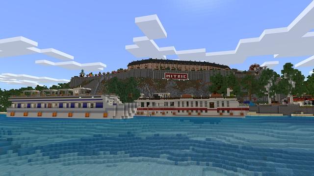 Screenshot of the Minecraft Bedrock Marketplace product The Fortress created by Nitric Concepts.