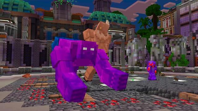 Screenshot of the Minecraft Bedrock Marketplace product TNT LUCKYBLOCK created by Nitric Concepts.