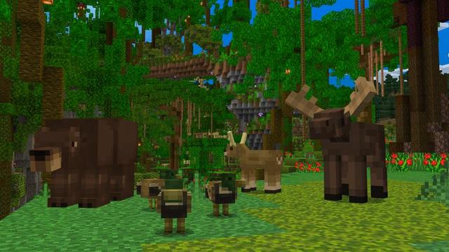 Screenshot of the Minecraft Bedrock Marketplace product TNT LUCKYBLOCK created by Nitric Concepts.