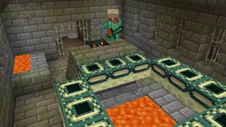 Screenshot of the Minecraft Bedrock Marketplace product Trapped in a Dome created by Nitric Concepts.