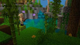 Screenshot of the Minecraft Bedrock Marketplace product Le manoir de la maison de l'arbre created by Nitric Concepts.