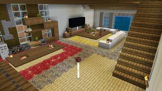 Screenshot of the Minecraft Bedrock Marketplace product Tropical Beach Mansions created by Nitric Concepts.