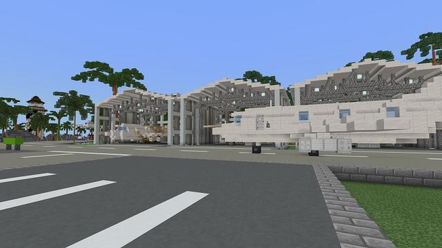 Screenshot of the Minecraft Bedrock Marketplace product Tropical Dreamland created by Nitric Concepts.