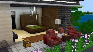 Screenshot of the Minecraft Bedrock Marketplace product Tropical Mansion 2 created by Nitric Concepts.