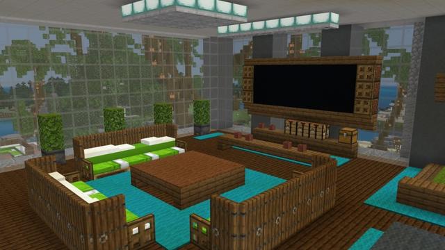 Screenshot of the Minecraft Bedrock Marketplace product Tropical Mansions created by Nitric Concepts.