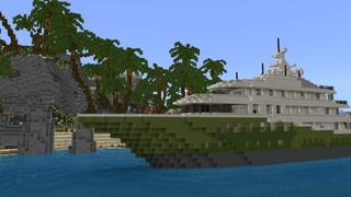 Screenshot of the Minecraft Bedrock Marketplace product Tropical Mansions created by Nitric Concepts.