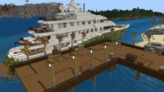 Screenshot of the Minecraft Bedrock Marketplace product Tropical Mansions created by Nitric Concepts.