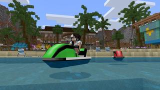 Screenshot of the Minecraft Bedrock Marketplace product Tropical Vacation created by Nitric Concepts.