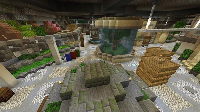 Screenshot of the Minecraft Bedrock Marketplace product Ultimate Cave Base created by Nitric Concepts.