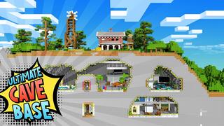Thumbnail of the Minecraft Bedrock Marketplace product Base ultime de la grotte created by Nitric Concepts.