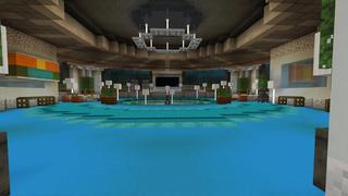 Screenshot of the Minecraft Bedrock Marketplace product Underwater Mansion created by Nitric Concepts.