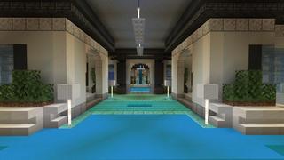 Screenshot of the Minecraft Bedrock Marketplace product Underwater Mansion created by Nitric Concepts.