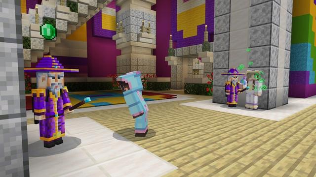 Screenshot of the Minecraft Bedrock Marketplace product Unicorns created by Nitric Concepts.