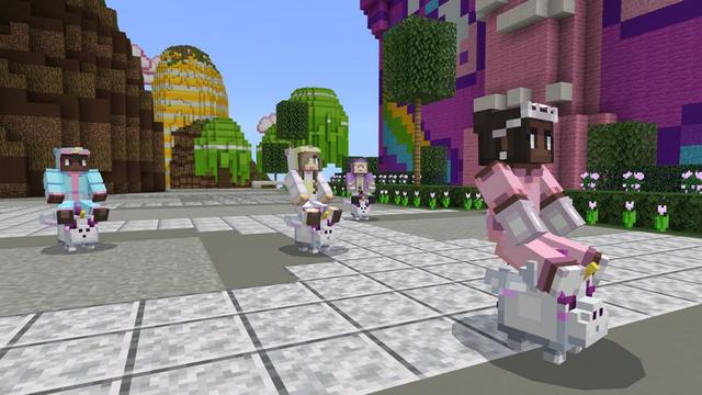 Screenshot of the Minecraft Bedrock Marketplace product Unicorns created by Nitric Concepts.
