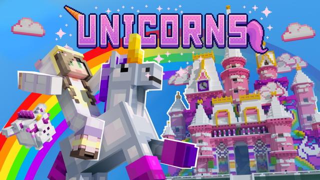 Thumbnail of the Minecraft Bedrock Marketplace product Unicorns created by Nitric Concepts.