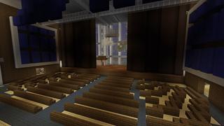 Screenshot of the Minecraft Bedrock Marketplace product University Experience created by Nitric Concepts.