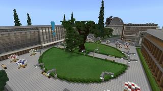 Screenshot of the Minecraft Bedrock Marketplace product University Experience created by Nitric Concepts.