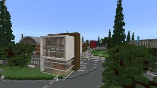 Screenshot of the Minecraft Bedrock Marketplace product University Experience created by Nitric Concepts.