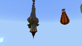 Screenshot of the Minecraft Bedrock Marketplace product UPSIDE DOWN ONE CHUNK created by Nitric Concepts.