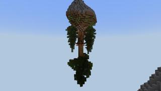 Screenshot of the Minecraft Bedrock Marketplace product UPSIDE DOWN ONE CHUNK created by Nitric Concepts.