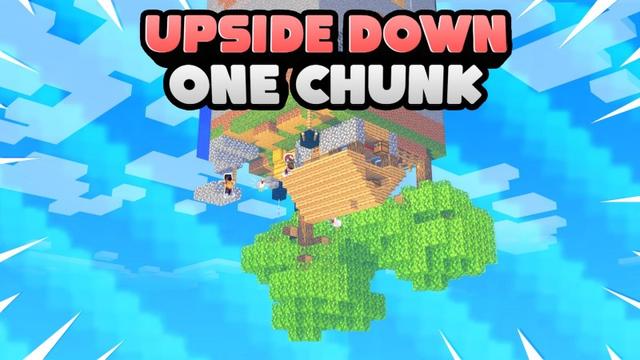 Thumbnail of the Minecraft Bedrock Marketplace product UPSIDE DOWN ONE CHUNK created by Nitric Concepts.