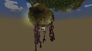 Screenshot of the Minecraft Bedrock Marketplace product Upside Down Survival created by Nitric Concepts.