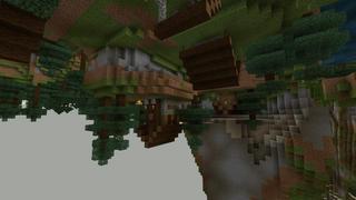 Screenshot of the Minecraft Bedrock Marketplace product Upside Down Survival created by Nitric Concepts.