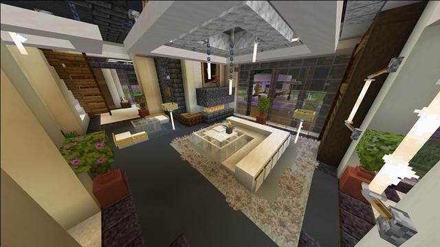 Screenshot of the Minecraft Bedrock Marketplace product $1,000,000 Mansion created by Nitric Concepts.