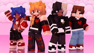 Thumbnail of the Minecraft Bedrock Marketplace product Valentine Teens created by Nitric Concepts.