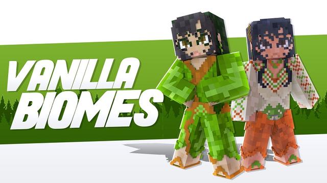 Thumbnail of the Minecraft Bedrock Marketplace product Vanilla Biomes created by Nitric Concepts.
