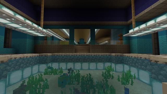 Screenshot of the Minecraft Bedrock Marketplace product Visit the Aquarium created by Nitric Concepts.