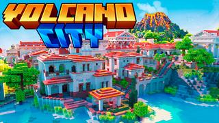 Thumbnail of the Minecraft Bedrock Marketplace product Volcano City created by Nitric Concepts.