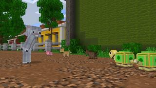 Screenshot of the Minecraft Bedrock Marketplace product Wacky Animals created by Nitric Concepts.