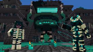 Screenshot of the Minecraft Bedrock Marketplace product WARDEN BUNKER created by Nitric Concepts.