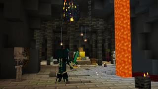 Screenshot of the Minecraft Bedrock Marketplace product WARDEN BUNKER created by Nitric Concepts.