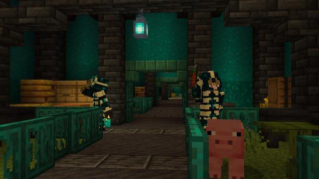 Screenshot of the Minecraft Bedrock Marketplace product WARDEN BUNKER created by Nitric Concepts.