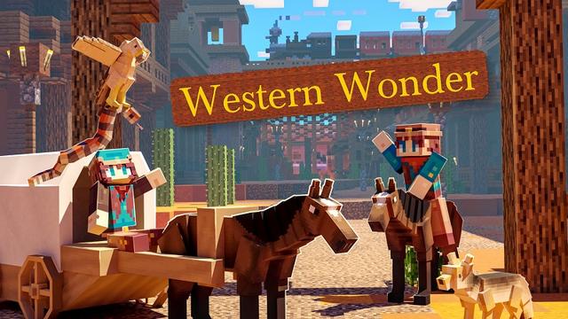 Thumbnail of the Minecraft Bedrock Marketplace product Western Wonder created by Nitric Concepts.
