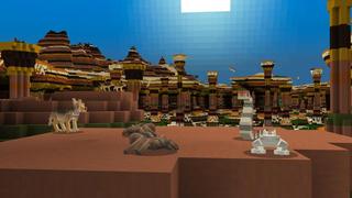 Screenshot of the Minecraft Bedrock Marketplace product Wild West Expansion created by Nitric Concepts.