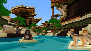 Screenshot of the Minecraft Bedrock Marketplace product Wild West Expansion created by Nitric Concepts.