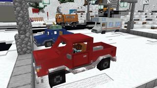 Screenshot of the Minecraft Bedrock Marketplace product Winter City Resort created by Nitric Concepts.