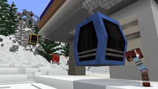 Screenshot of the Minecraft Bedrock Marketplace product Winter City Resort created by Nitric Concepts.