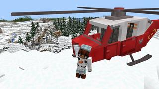 Screenshot of the Minecraft Bedrock Marketplace product Winter City Resort created by Nitric Concepts.