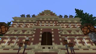 Screenshot of the Minecraft Bedrock Marketplace product Woodland Castle created by Nitric Concepts.