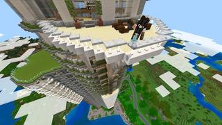 Screenshot of the Minecraft Bedrock Marketplace product Worlds Tallest Mansion created by Nitric Concepts.