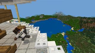 Screenshot of the Minecraft Bedrock Marketplace product Worlds Tallest Mansion created by Nitric Concepts.