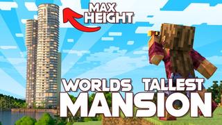 Thumbnail of the Minecraft Bedrock Marketplace product Worlds Tallest Mansion created by Nitric Concepts.