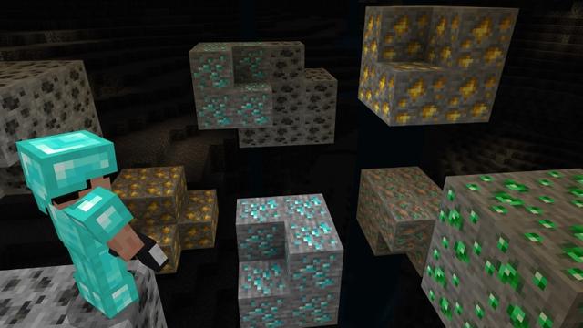 Screenshot of the Minecraft Bedrock Marketplace product X-Ray created by Nitric Concepts.